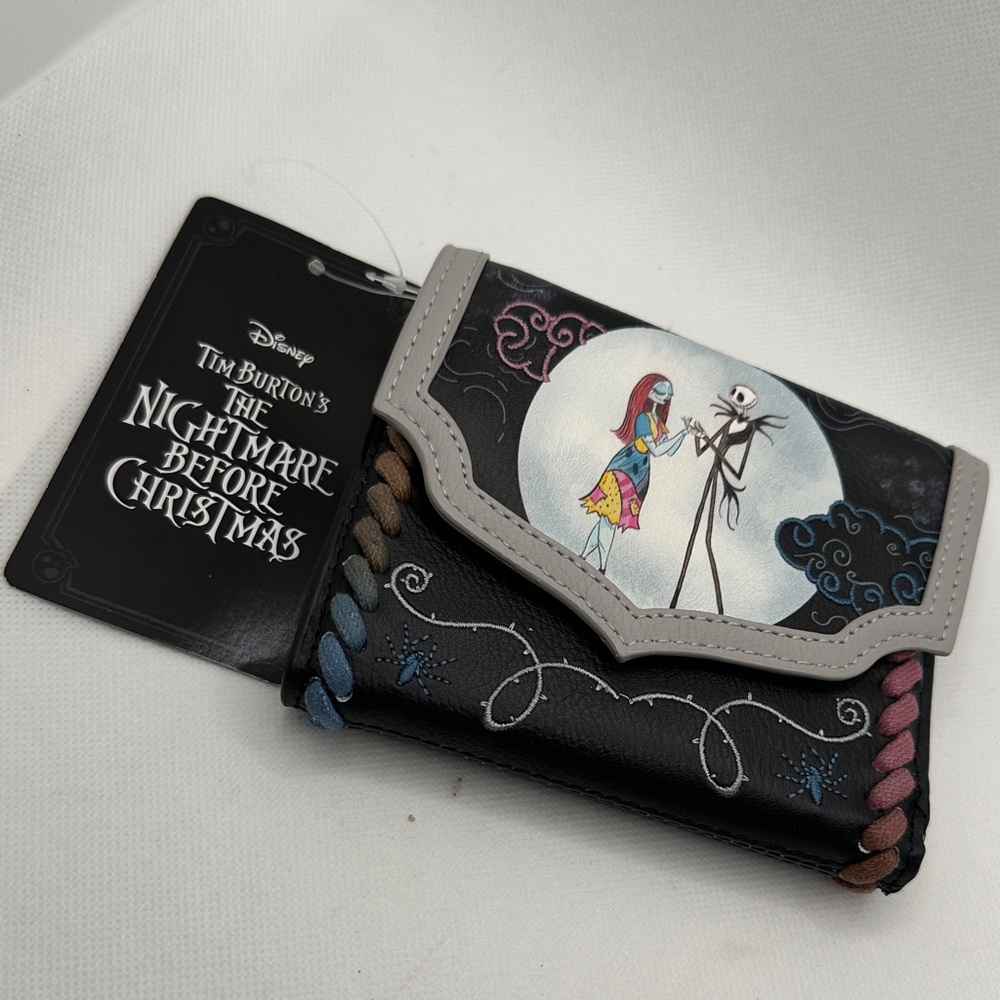 Disney The Nightmare Before Christmas Wallet - Black, Gray, Pink, Blue, Brown